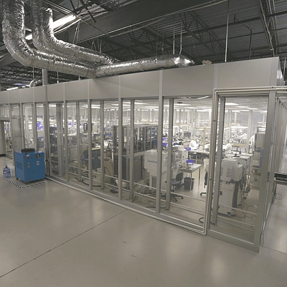 Medical Murray clean room space in manufacturing facility