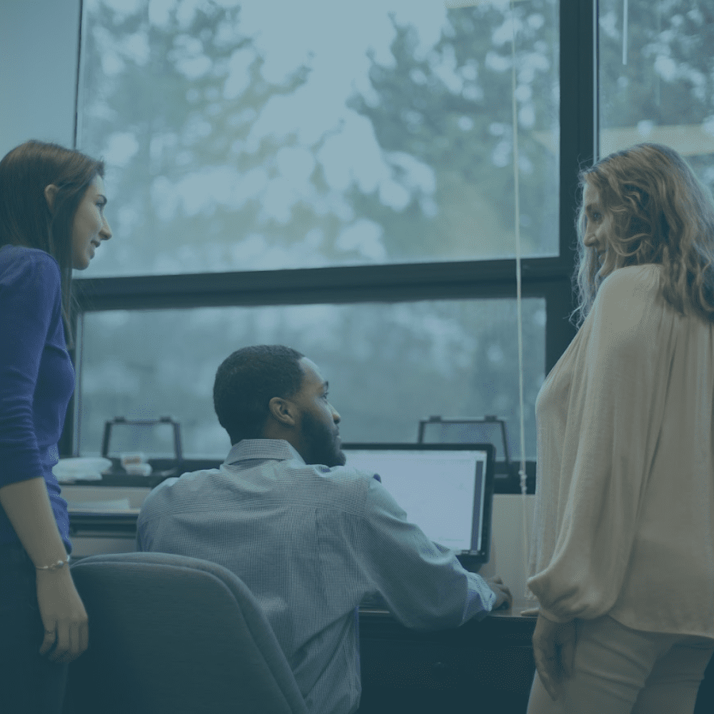 Medical Murray team members in discussion with colleagues