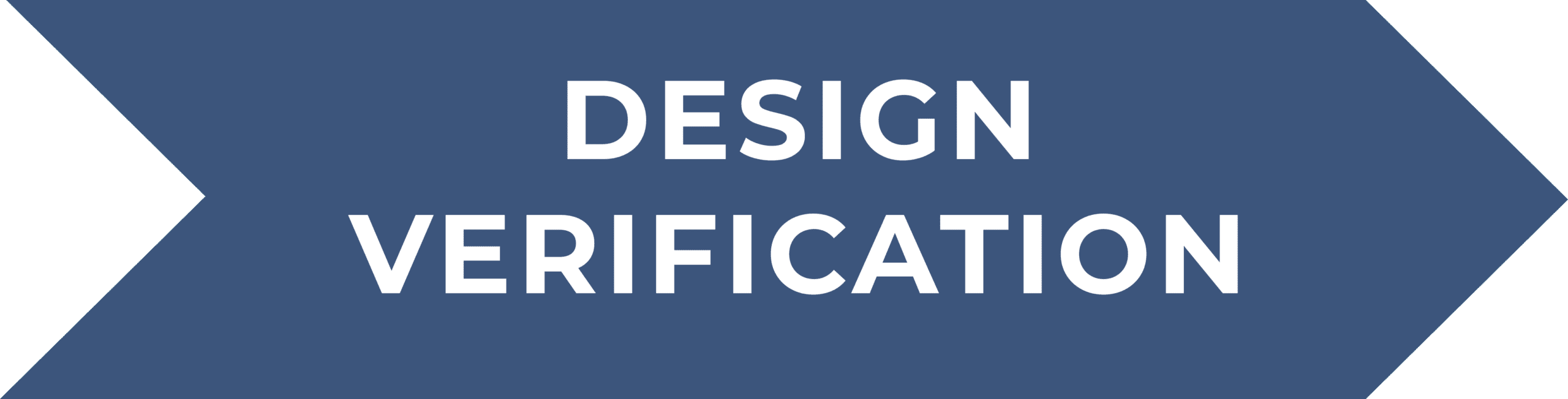 Graphic with Text "Design Verification"