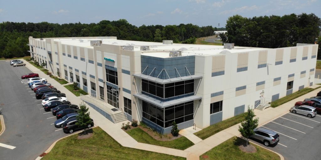 Aerial photo of Medical Murray Charlotte location